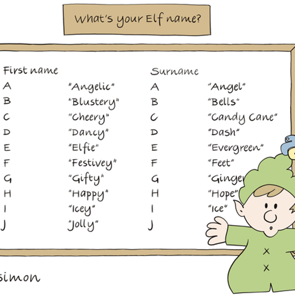 What's your elf name? (Python)