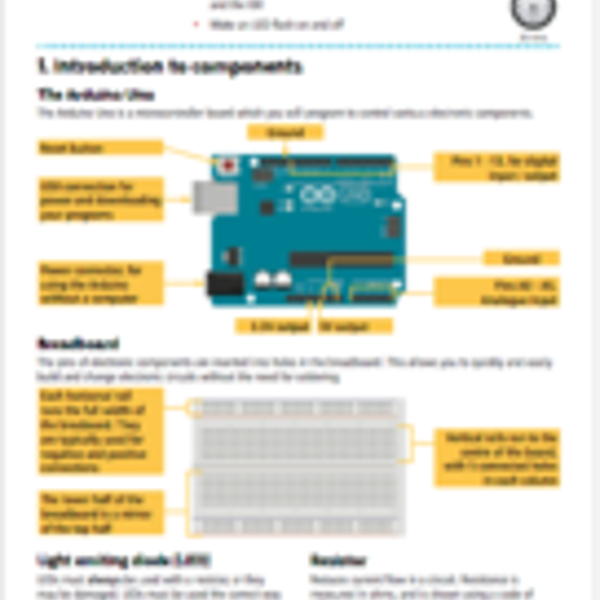 Arduino Worksheets