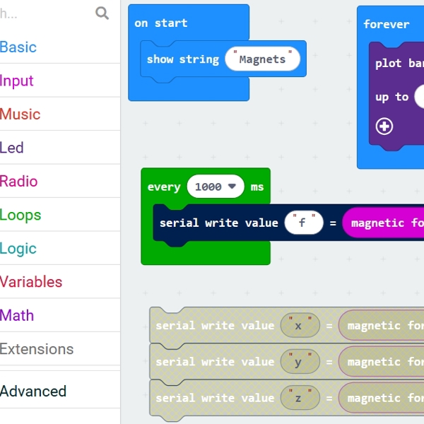 Micro Bit Code Magnet The Micro:bit: magnetism, science links & creativity.