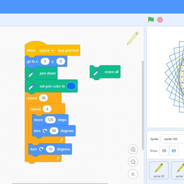 Text-based programming to Scratch Coding in Primary