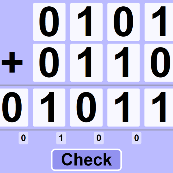 4 Bit Binary Addition