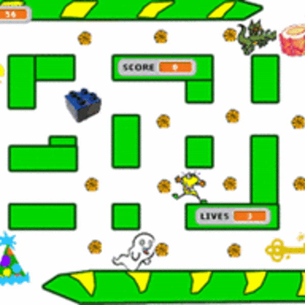 How to make Pacman using Scratch