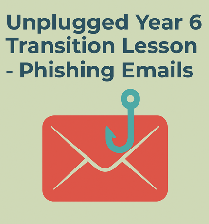 Unplugged Year 6 Transition Lesson - Phishing Emails